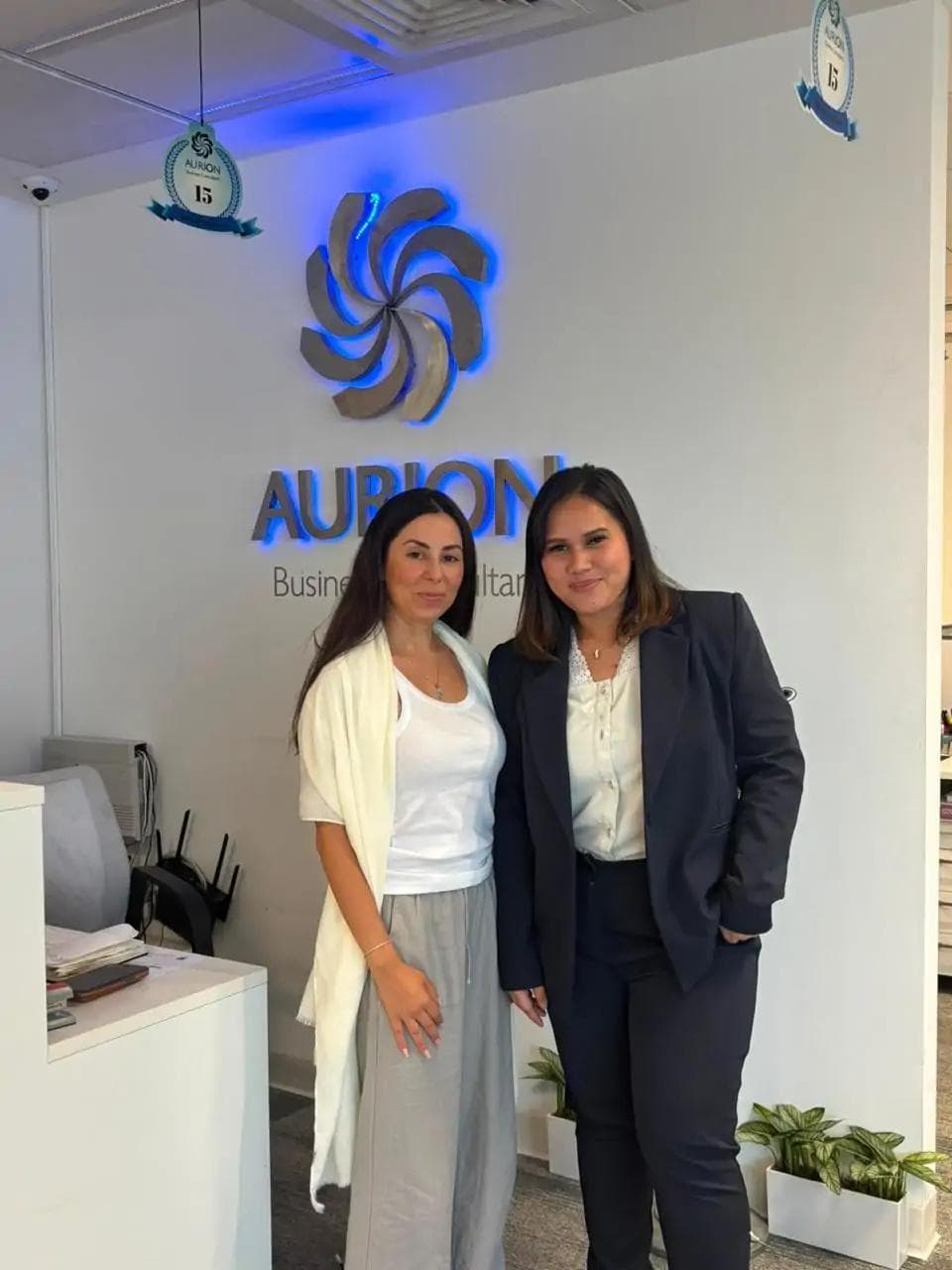 Kassandra J Hista (Aurion) with Fay Zervou (Greece)