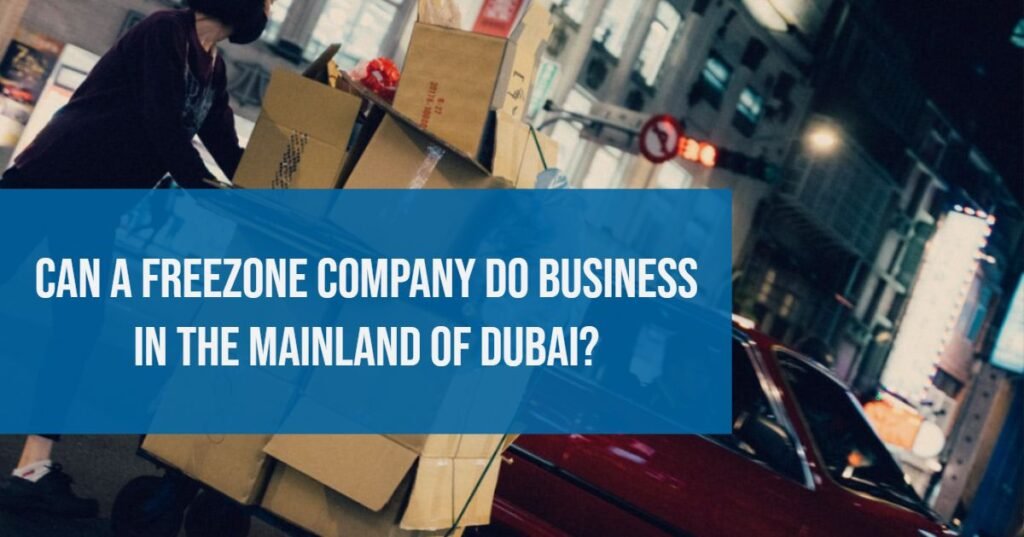 Freezone doing business in Mainland