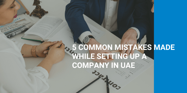 Mistakes made in company setup