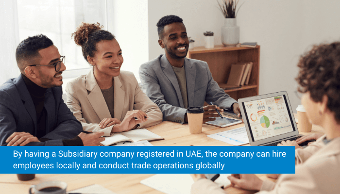 Subsidiary in UAE
