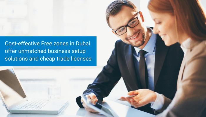 Cheapest Free Zone in Dubai