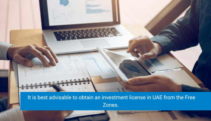 Investment Business License 
